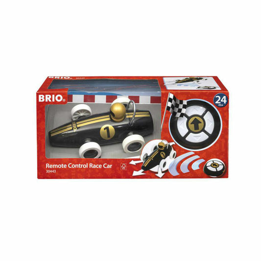 BRIO RC Rennwagen Schwarz Gold, mit Fernsteuerung, Rennauto, Spielzeug, 63044300