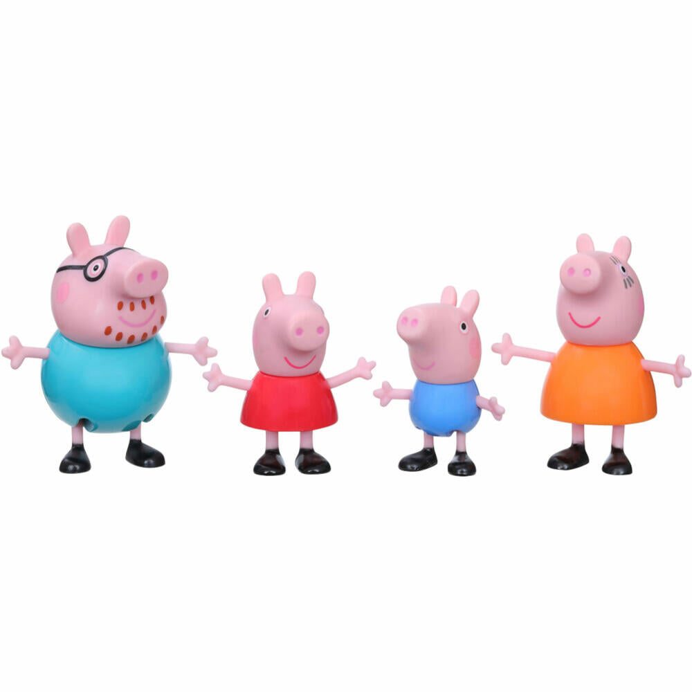 Hasbro Peppa Pig Familie Wutz Figuren, 4-tlg., Spielfiguren, Spielfigur, Spielzeug, F21905X0