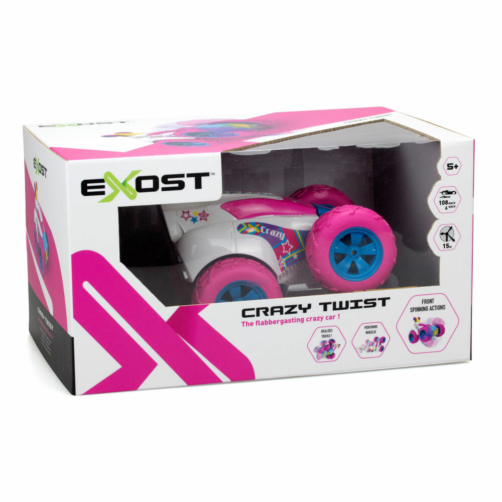 eXost Funkfahrzeug Crazy Twist Amazone, ferngesteuertes Auto, RC Fahrzeug, Spielzeug, 20247