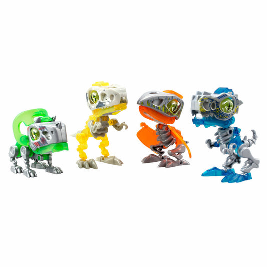 YCOO Biopod Mega Pack, Spielzeug-Dino zum Zusammenbauen, Roboter, Dinos, 88155