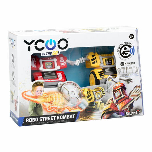 YCOO Robo Street Kombat Twin Pack, Ferngesteuerte Roboter, Spielzeugroboter, 88067