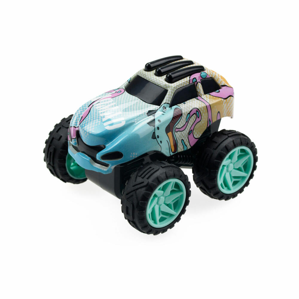 eXost Jump Single Pack, Rennfahrzeug mit Reibungsantrieb in zufälligem Design, Spielzeug, 20616