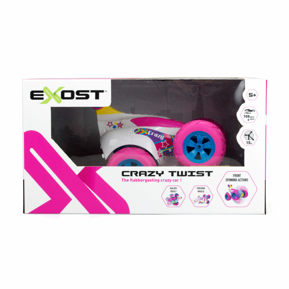 eXost Funkfahrzeug Crazy Twist Amazone, ferngesteuertes Auto, RC Fahrzeug, Spielzeug, 20247