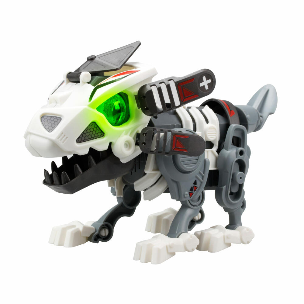 YCOO Roboter Biopod Inmotion, Spielzeug-Dino zum Zusammenbauen mit Licht und Sound, 88091