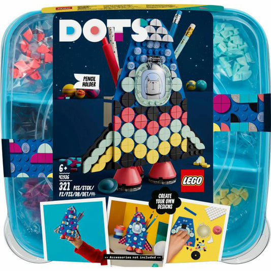 LEGO DOTS 41936 Raketen Stiftehalter