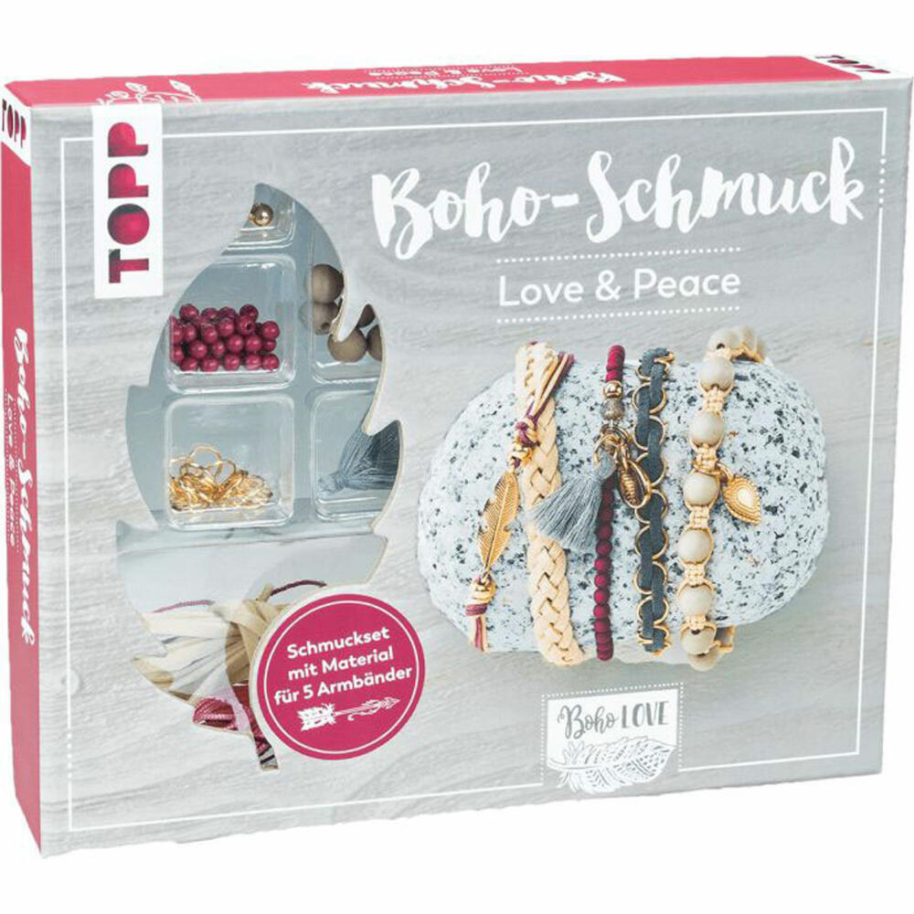 TOPP Boho-Schmuckset Love & Peace