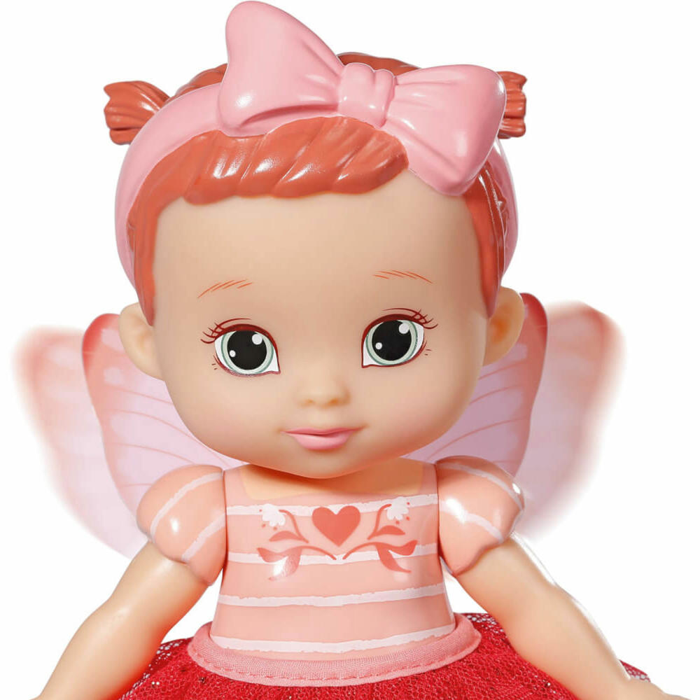 Zapf Creation BABY born Storybook Fairy Poppy, Feen-Puppe, Spielpuppe, mit Flügelfunktion, 18 cm, 831823