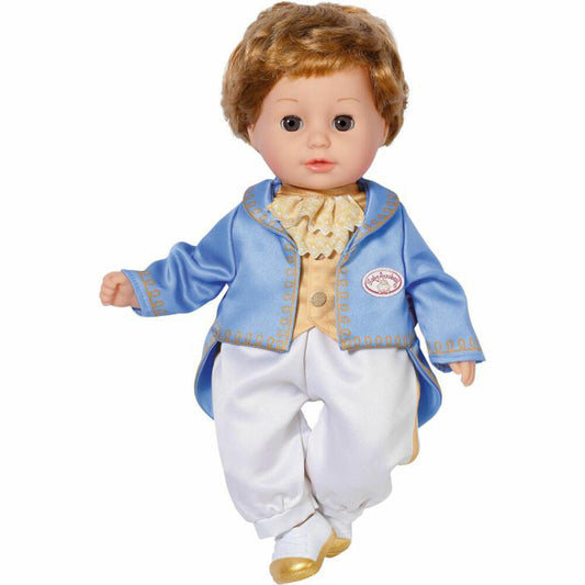 Zapf Creation Baby Annabell Little Sweet Prince, Spielpuppe, Puppe mit Haaren, Weicher Körper, 36 cm, 707104