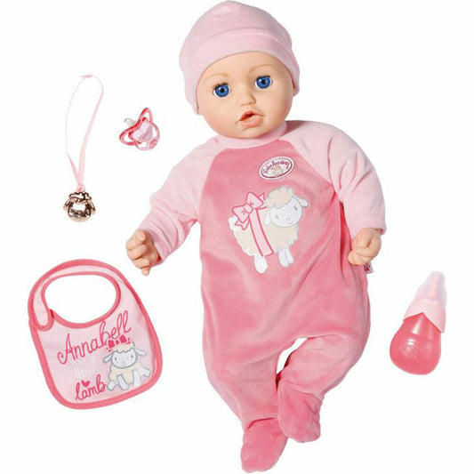 Zapf Creation Baby Annabell Annabell, Puppe mit Funktion, Spielpuppe, Babypuppe, ca. 43 cm, 710241