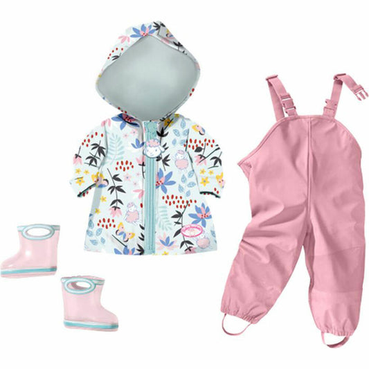 Zapf Creation Baby Annabell Deluxe Regen Set, Puppenkleidung, Kleidung Puppe, 43 cm, 706718