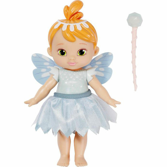 Zapf Creation BABY born Storybook Fairy Ice, Feen-Puppe, Spielpuppe, mit Flügelfunktion, 18 cm, 831816