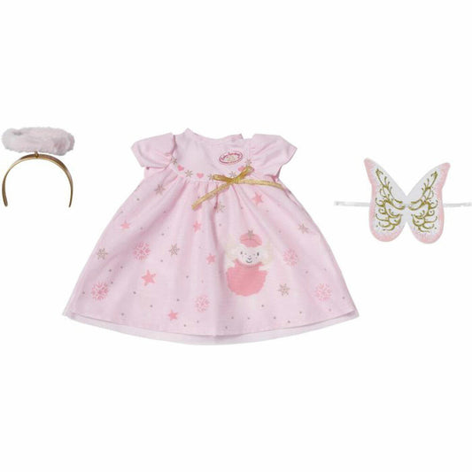 Zapf Creation Baby Annabell Weihnachtskleid, Puppenkleidung, Kleidung Puppe, Kleid, 43 cm, 707241