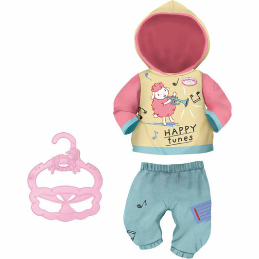 Zapf Creation Baby Annabell Little Jogginganzug, Puppenkleidung, Kleidung Puppe, 36 cm, 706565