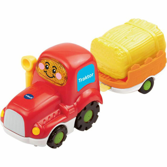Vtech Tut Tut Baby Flitzer-Traktor und Anhänger, Spielzeugauto, Spielzeug, Fahrzeug, Kinder, 80-152304