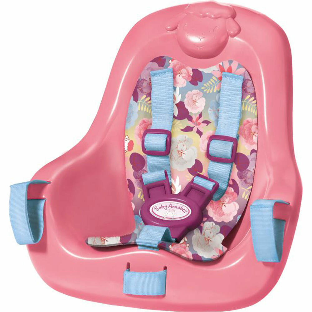 Zapf Creation Baby Annabell Active Fahrradsitz, Puppenzubehör, Puppen Zubehör, Fahrrad Sitz, 706855