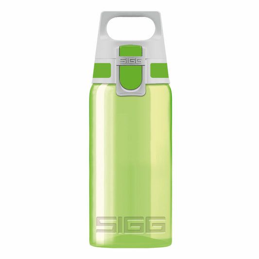 SIGG VIVA ONE Green Trinkflasche, Flasche, Fahrradflasche, Kindertrinkflasche, Wasserbehälter, Sportflasche, Polypropylen, 500 ml, 8631.30