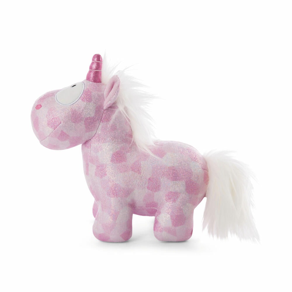 NICI Theodor and Friends Einhorn Pink Diamond, Stehend, Kuscheltier, Plüschtier, Stofftier, Plüsch, 22 cm, 47633