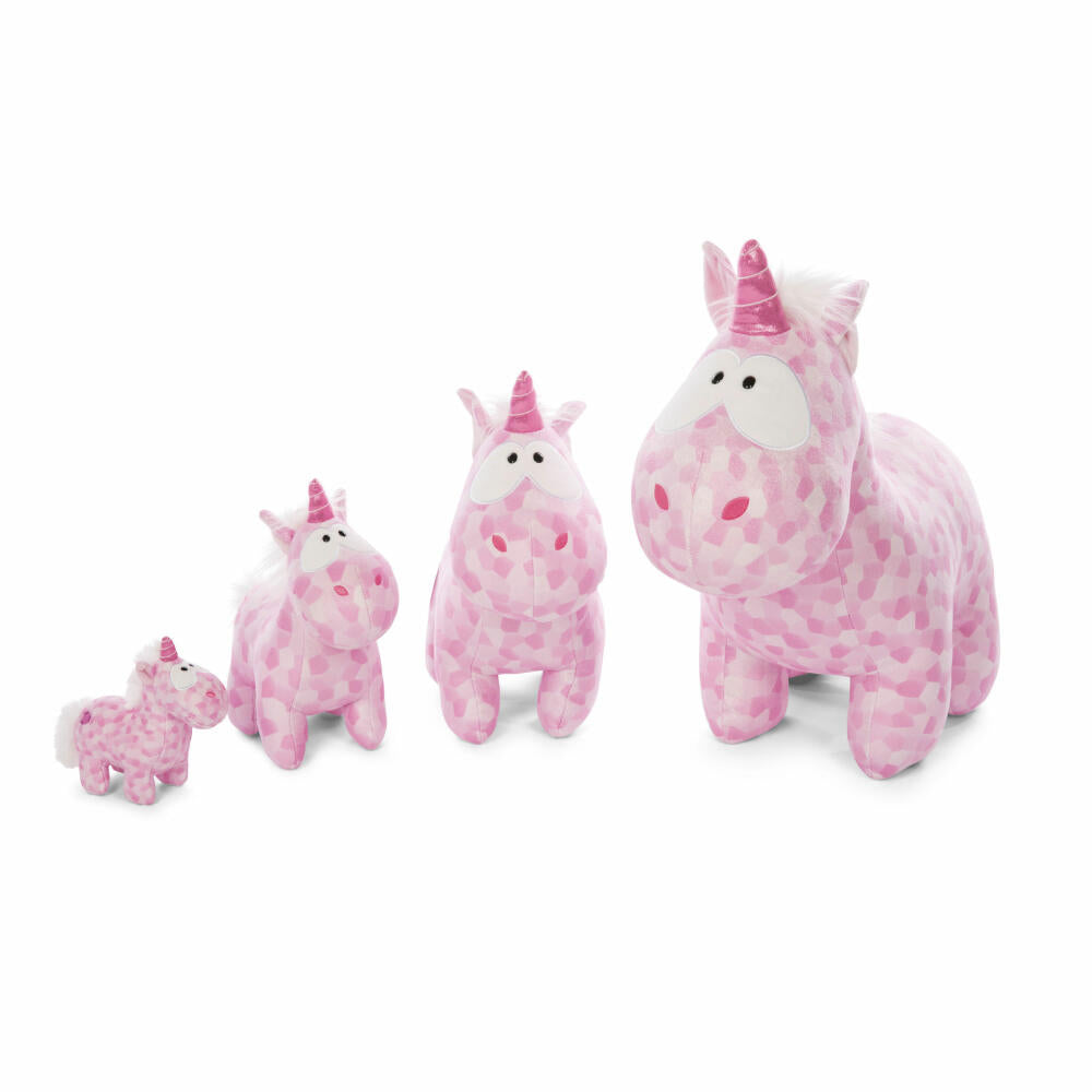 NICI Theodor and Friends Einhorn Pink Diamond, Stehend, Kuscheltier, Plüschtier, Stofftier, Plüsch, 22 cm, 47633