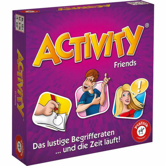 Piatnik Activity Friends, Partyspiel, Gesellschaftsspiel, Pantomime, ab 12 Jahren, 6054