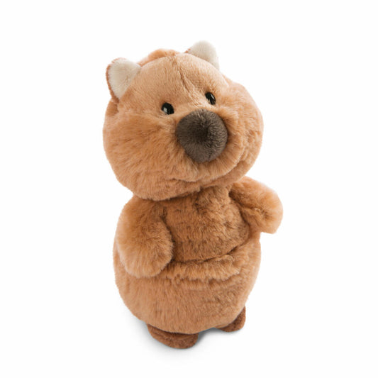 NICI Green Wild Friends Quokka-Mola Stehend, Kuscheltier, Plüschtier, Stofftier, 15 cm, 47213