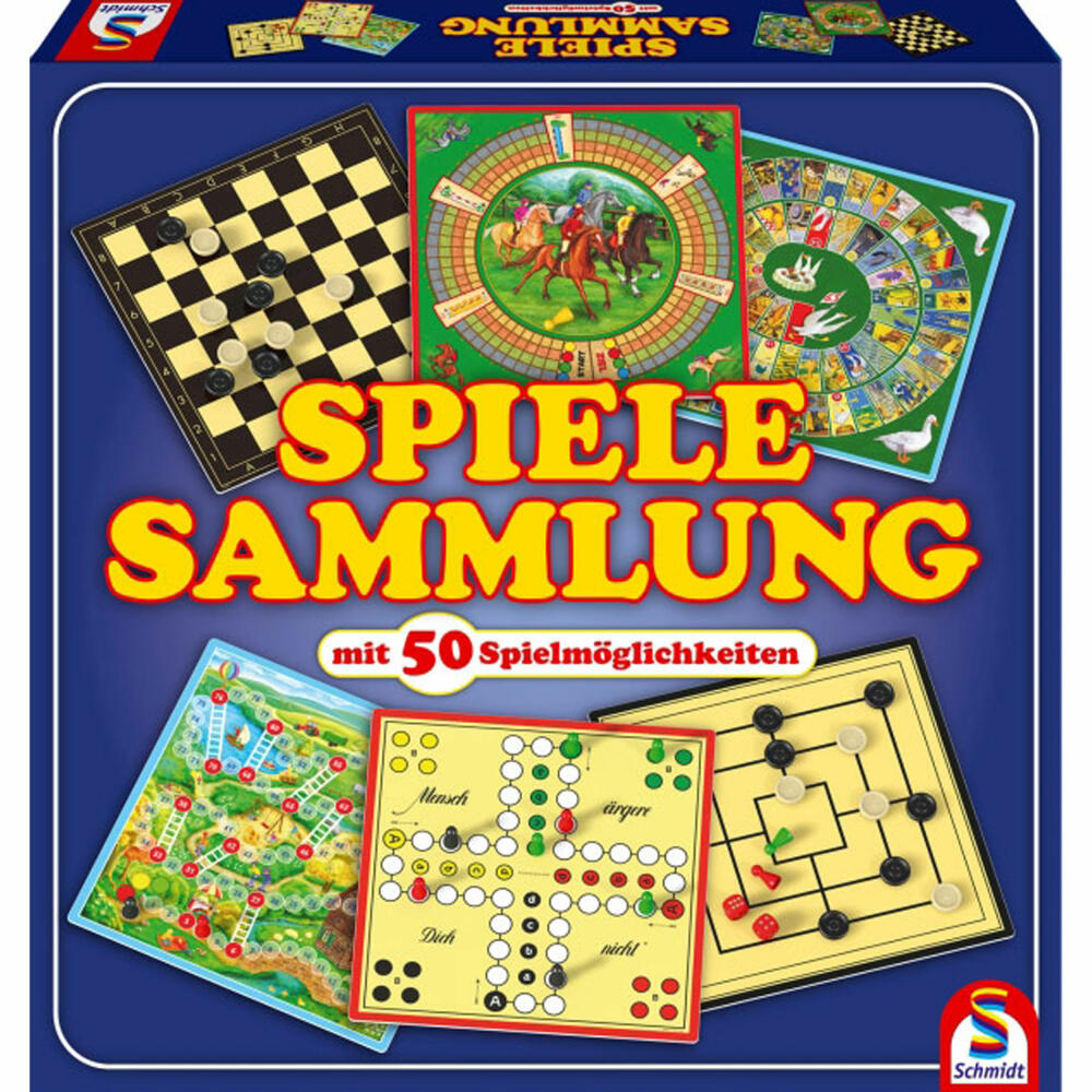 Schmidt Spiele Spiele-Sammlung mit 50 Spielen