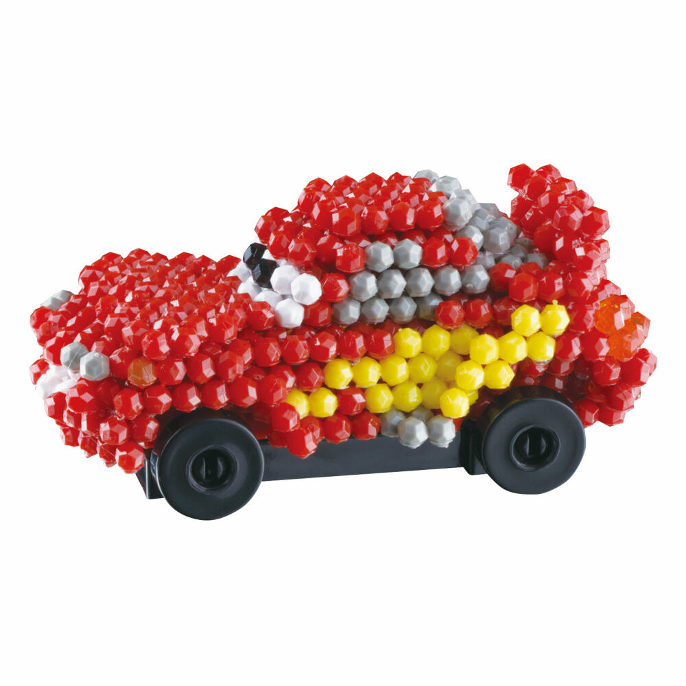 Aquabeads Cars 3 3D Lightning McQueen Motivset, Bastelset, 800 Perlen, Basteln, Spielzeug, 30198