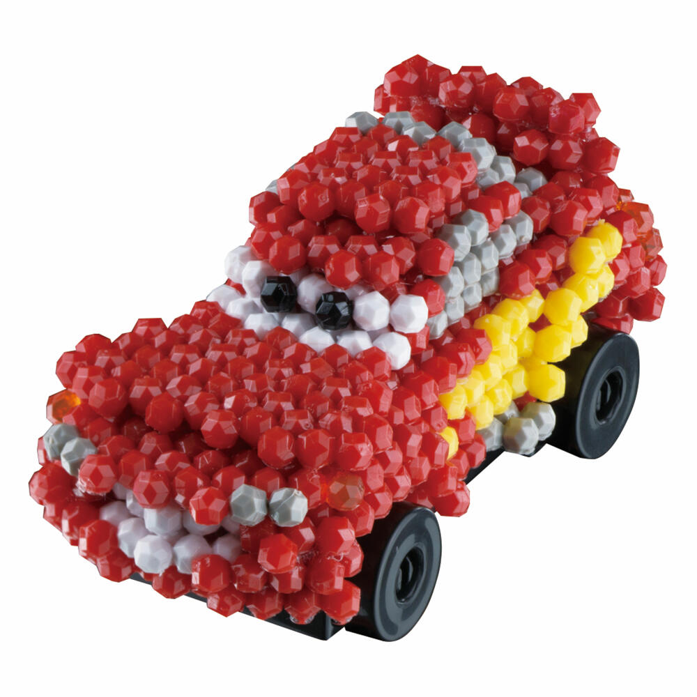 Aquabeads Cars 3 3D Lightning McQueen Motivset, Bastelset, 800 Perlen, Basteln, Spielzeug, 30198