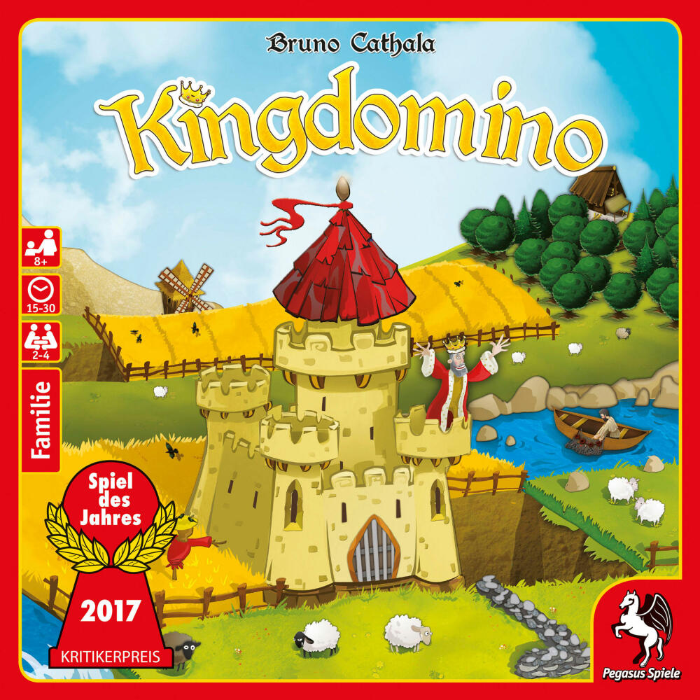 Pegasus Spiele Kingdomino Spiel des Jahres 2017