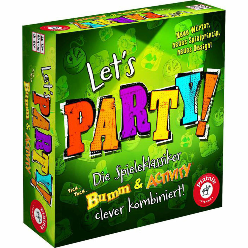 Piatnik 6382 Lets Party Activity Tick Tack Bumm