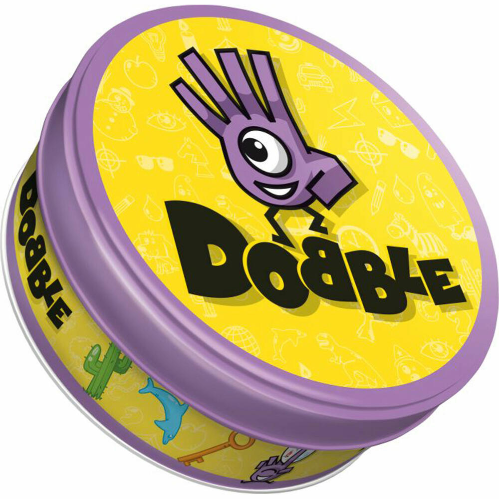 Asmodee Dobble, Kartenspiel, Kinderspiel, Familienspiel, Gesellschaftsspiel, ab 6 Jahre, 200960