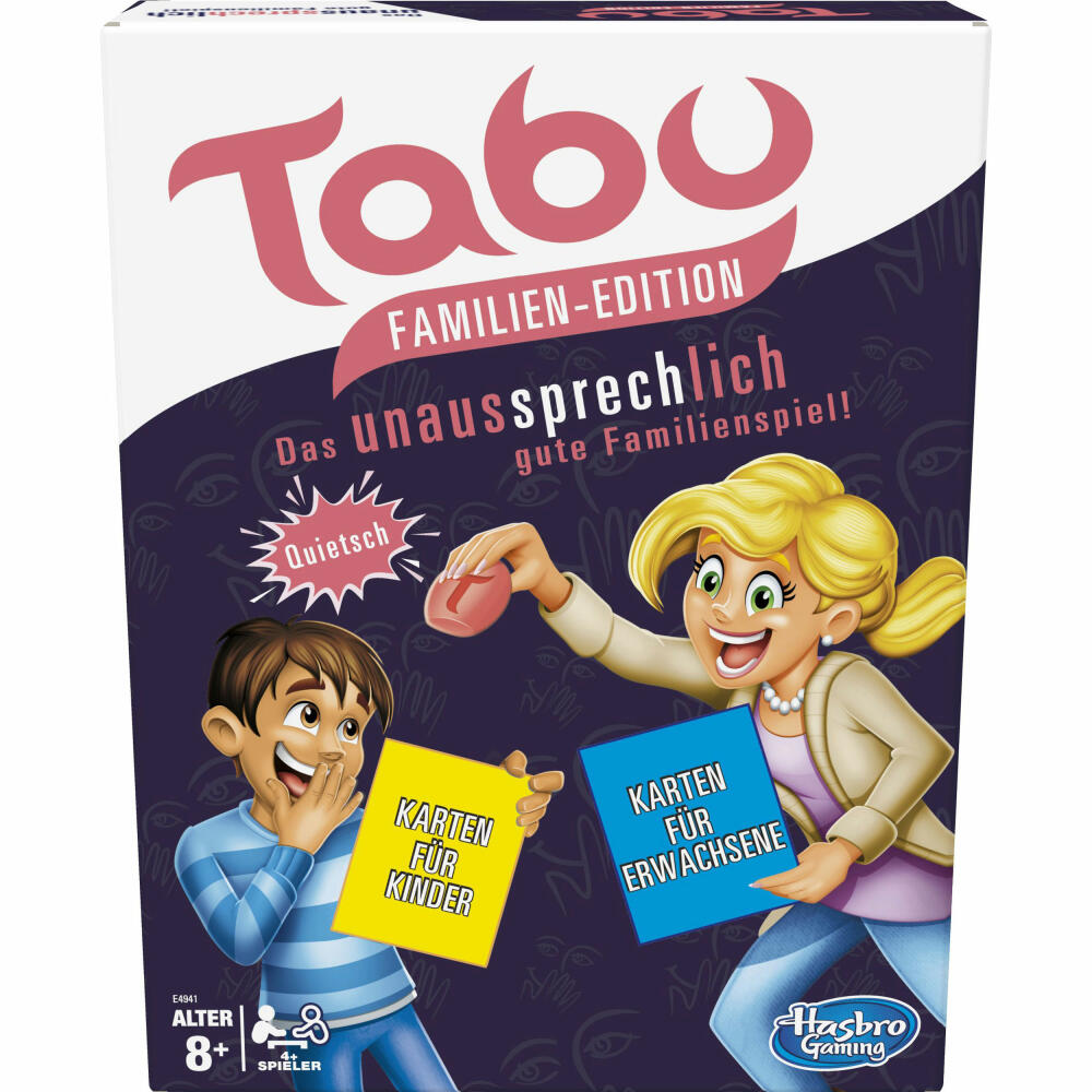 Hasbro Tabu Familien-Edition