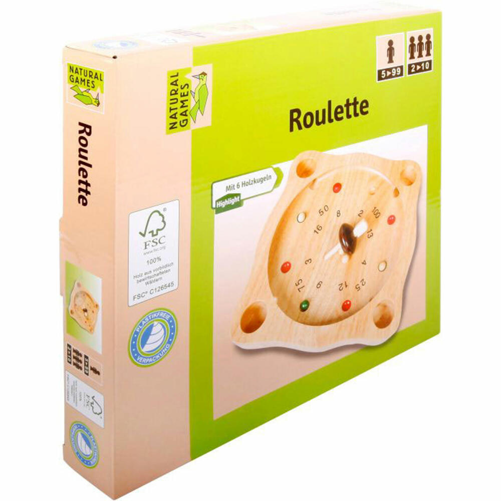 Natural Games Roulette 22 cm