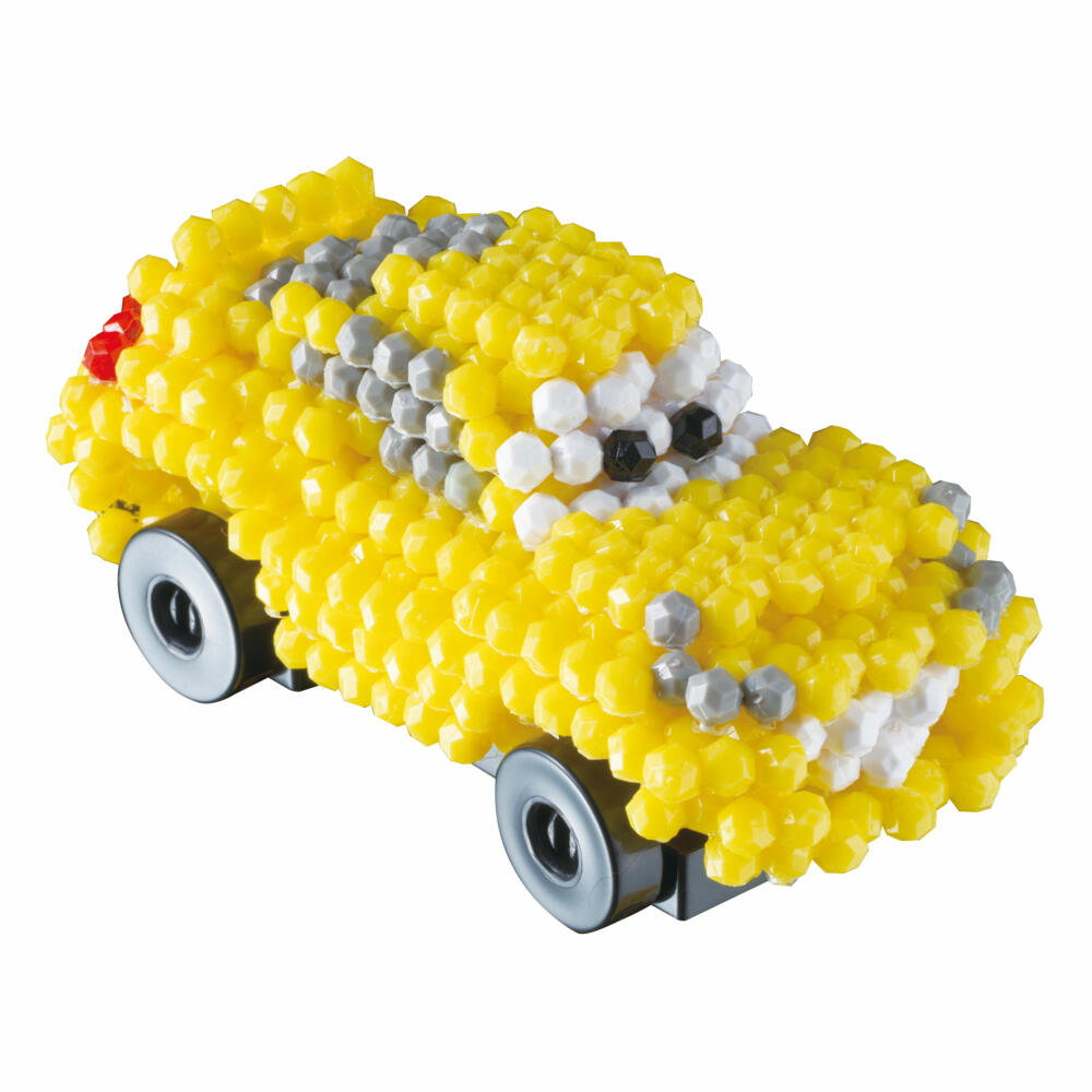 Aquabeads Cars 3 3D Cruz Ramirez Motivset, Bastelset, 780 Perlen, Basteln, Spielzeug, 30208