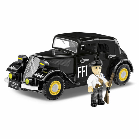 COBI Klemmbausteinset Citroen Traction 11CVBL, World War 2 Historical Collection, Spielfigur, Auto, Klemmbausteine, Kunststoff, 236 Teile, 2266