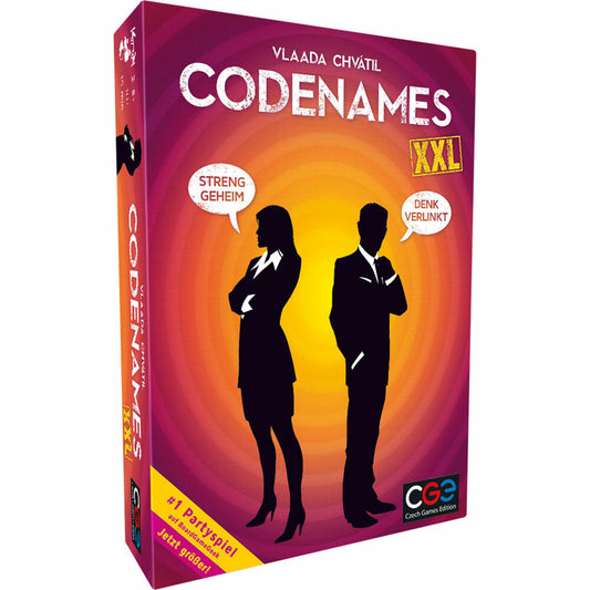 Asmodee Codenames XXL, Kartenspiel, Gesellschaftsspiel, ab 10 Jahre, CGED0041