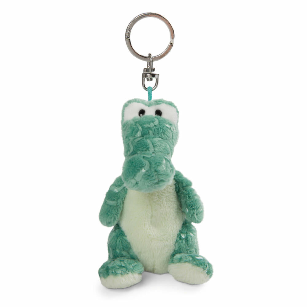 NICI Green Wild Friends Krokodil Croco McDile Schlüsselanhänger, Bean Bag, Schlüssel Anhänger, 10 cm, 47950