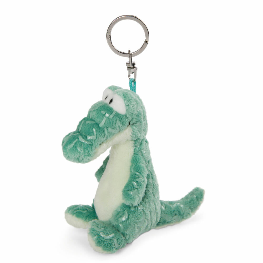 NICI Green Wild Friends Krokodil Croco McDile Schlüsselanhänger, Bean Bag, Schlüssel Anhänger, 10 cm, 47950