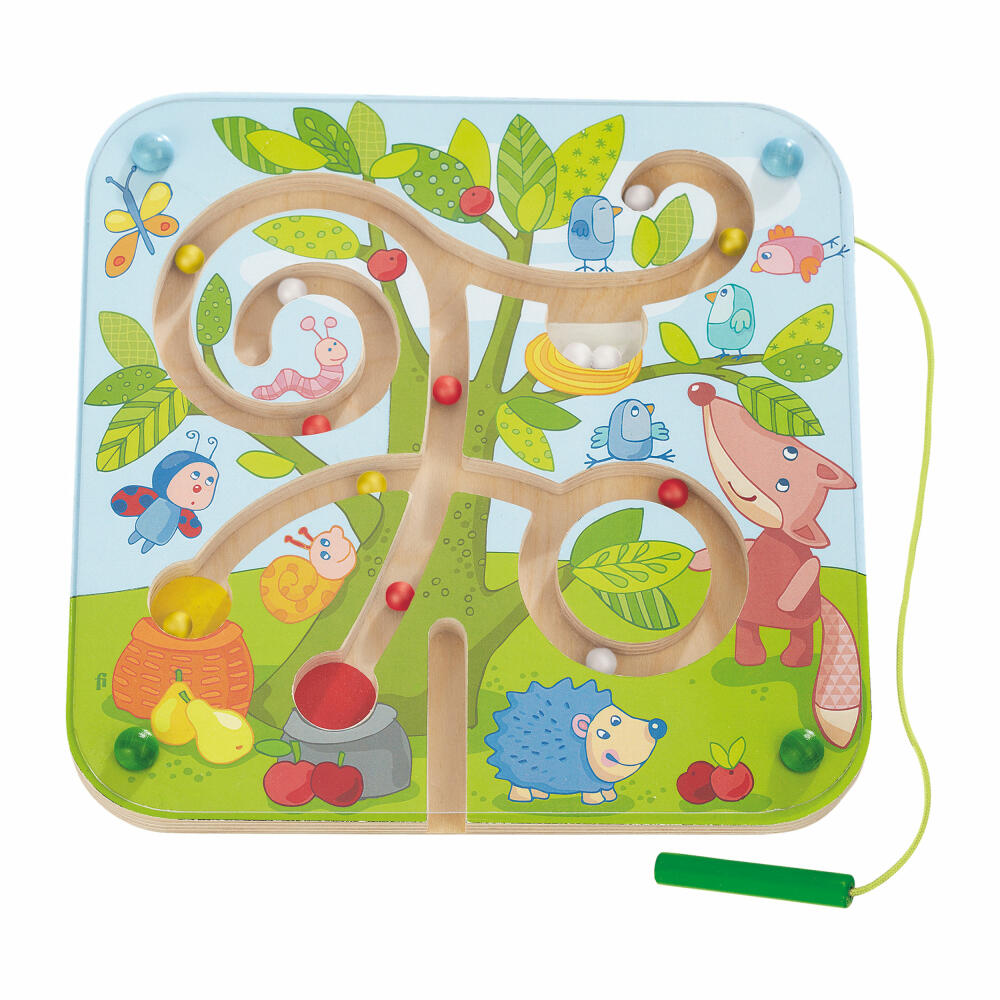 HABA Magnetspiel Baumlabyrinth, Magnetspiele, Kinderspiele, Kinder Spiele, Magnet, 301057