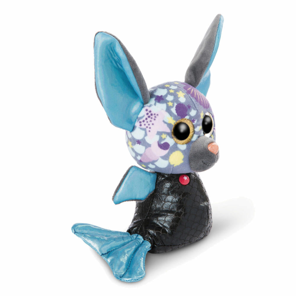 NICI Glubschis Meerjungfrau Fledermaus Laguna-Lu, Kuscheltier, Plüschtier, Stofftier, Plüsch, Blau, 15 cm, 46824