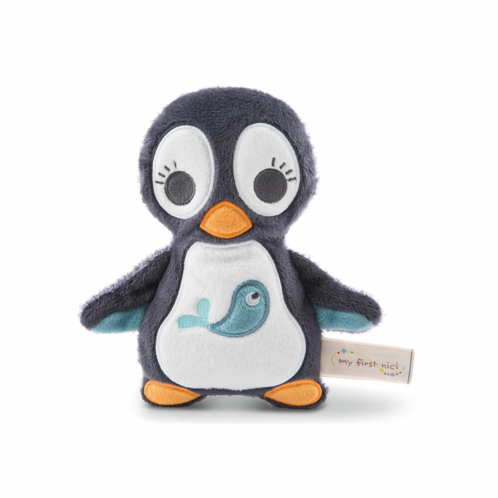 NICI My First Nici Wombi Tombi Schmusetier 2D Pinguin Watschilii, Kuscheltier, Stofftier, 18 cm, 46575