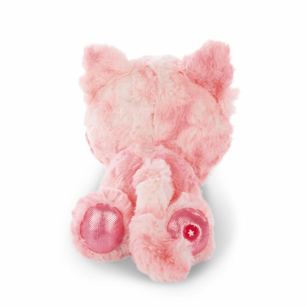 NICI Glubschis Cute Edtion Katze Dreamie, Liegend, Plüschtier, Kuscheltier, Stofftier, Plüsch, Pink, 15 cm, 46921