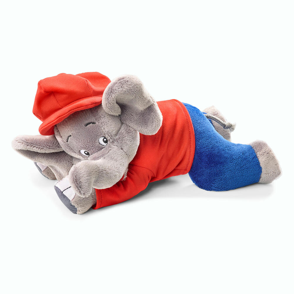 Schmidt Spiele Benjamin Blümchen Plüschfigur, Elefant, Liegend, 27 cm, 42250