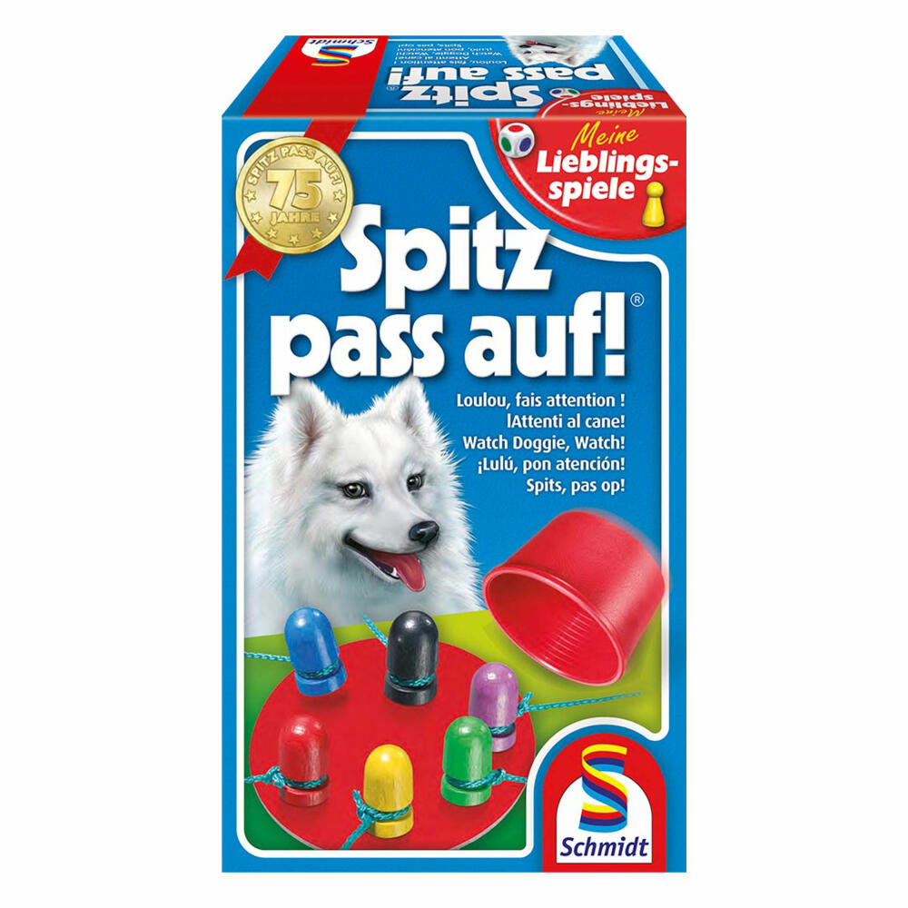 Schmidt Spiele Spitz pass auf! Kinderspiel - Meine Lieblingsspiele, Figurspiel, 2 bis 6 Spieler, 40531