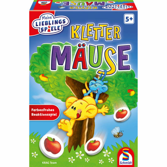 Schmidt Spiele Kinderspiel Meine Lieblingsspiele Klettermäuse, Gesellschaftsspiel, Kinder Spiel, Ab 5 Jahre, 40587