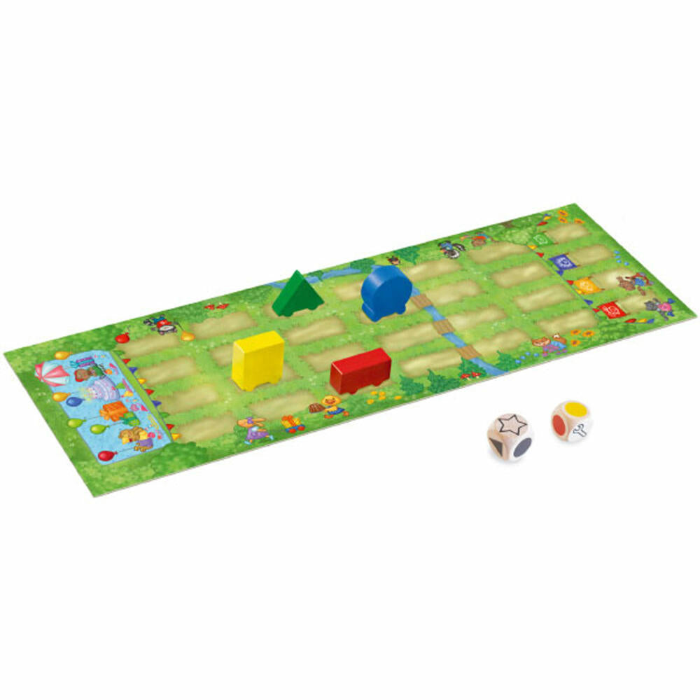 Schmidt Spiele Autorelli, Kinderspiele, Kinder Spiel, Brettspiel, Rennspiel, 40597