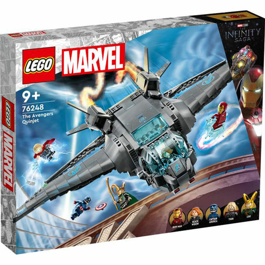 LEGO Super Heroes Der Quinjet der Avengers, 795-tlg., Bauset, Konstruktionsset, Bausteine, Spielzeug, ab 9 Jahre, 76248