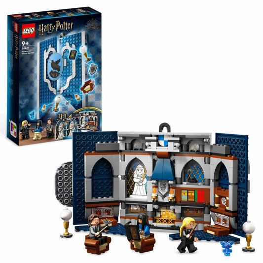 LEGO Harry Potter Hausbanner Ravenclaw, 305-tlg., Bauset, Konstruktionsset, Bausteine, Spielzeug, ab 9 Jahre, 76411