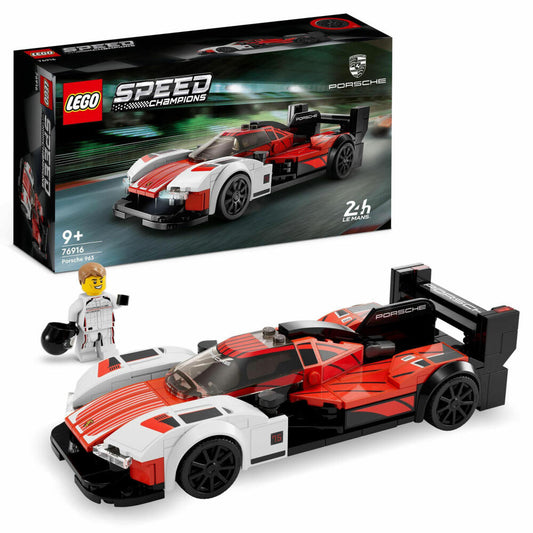 LEGO Speed Porsche 963, 280-tlg., Auto, Bauset, Konstruktionsset, Bausteine, Spielzeug, ab 9 Jahre, 76916