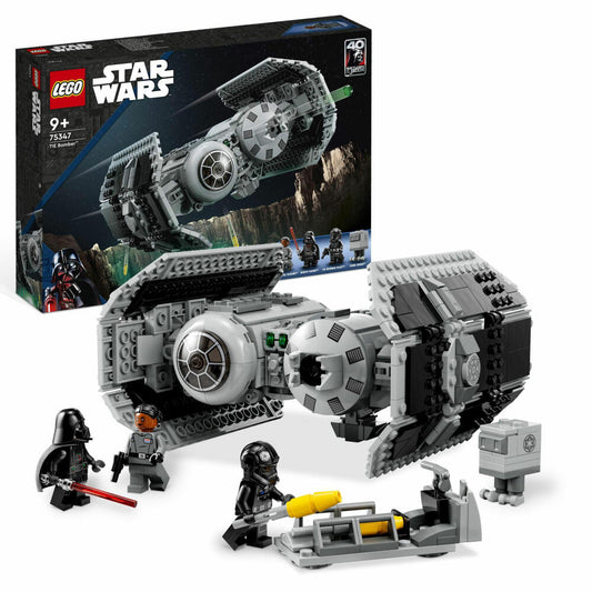 LEGO Star Wars TIE Bomber, 625-tlg., Bauset, Konstruktionsset, Bausteine, Spielzeug, ab 9 Jahre, 75347