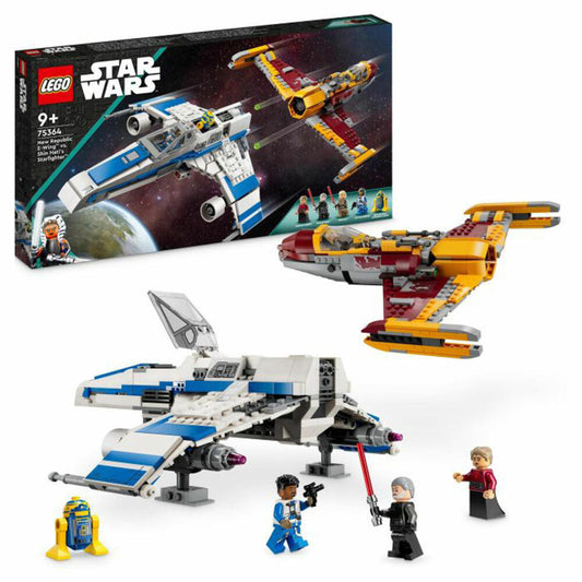 LEGO Star Wars New Republic E-Wing vs. Shin Hatis Starfighter, 1056-tlg., Legosteine, Bausteine, Bauset, Konstruktionsset, ab 9 Jahren, 75364